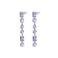 Orecchini Rosato Donna Gemma in Argento Zircone RZGE21 - RZGE21